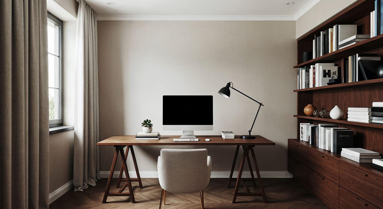 Built-In Home Offices: Designing a Workspace That Works