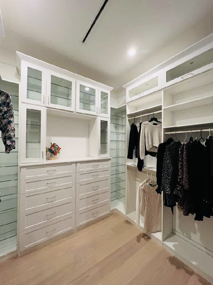 Completed professional storage installation in Sarasota